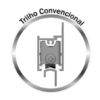 Roldana Dupla Linha Gold Em Inox Para Trilho Convencional (RTCG150) - Image 3